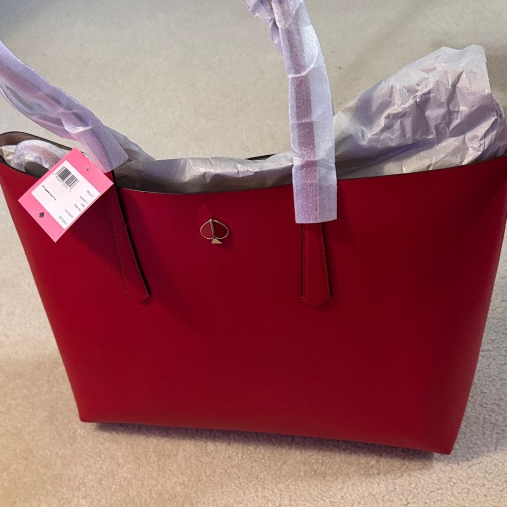 Kate Spade Cherry Red Tote Bag